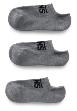 Vans By Classic Kick Boys (1-6, 3Pk) - Sokken - Heather Grey