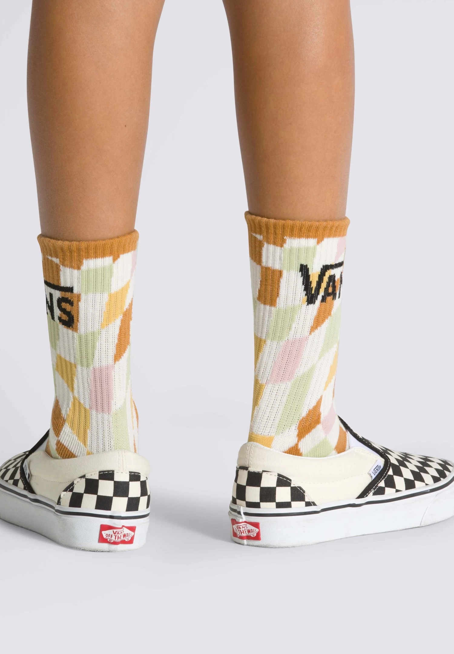 Vans Skate Sesh Crew - Sokken - Ochre