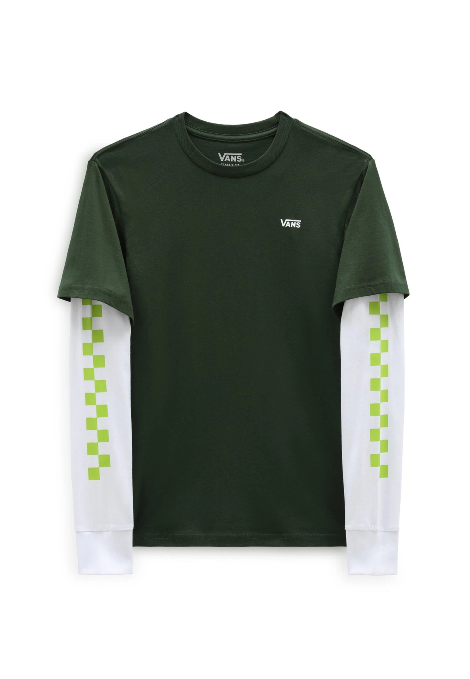Vans By Long Check Twofer- Longsleeve - Mountain View