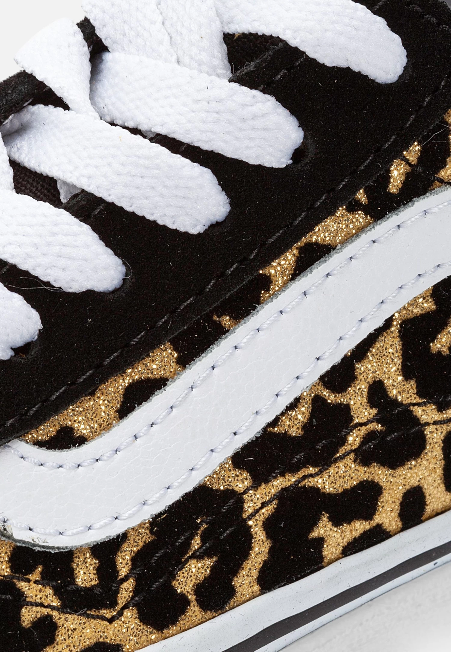 Vans Old Skool- Sneakers Laag - Flocked Leopard/Black/True White - Afbeelding 6