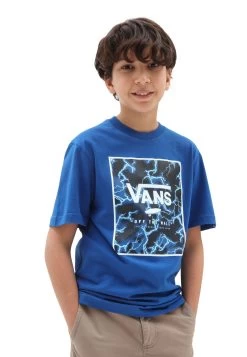 Vans By Box - T-Shirt Print - Medium Blue