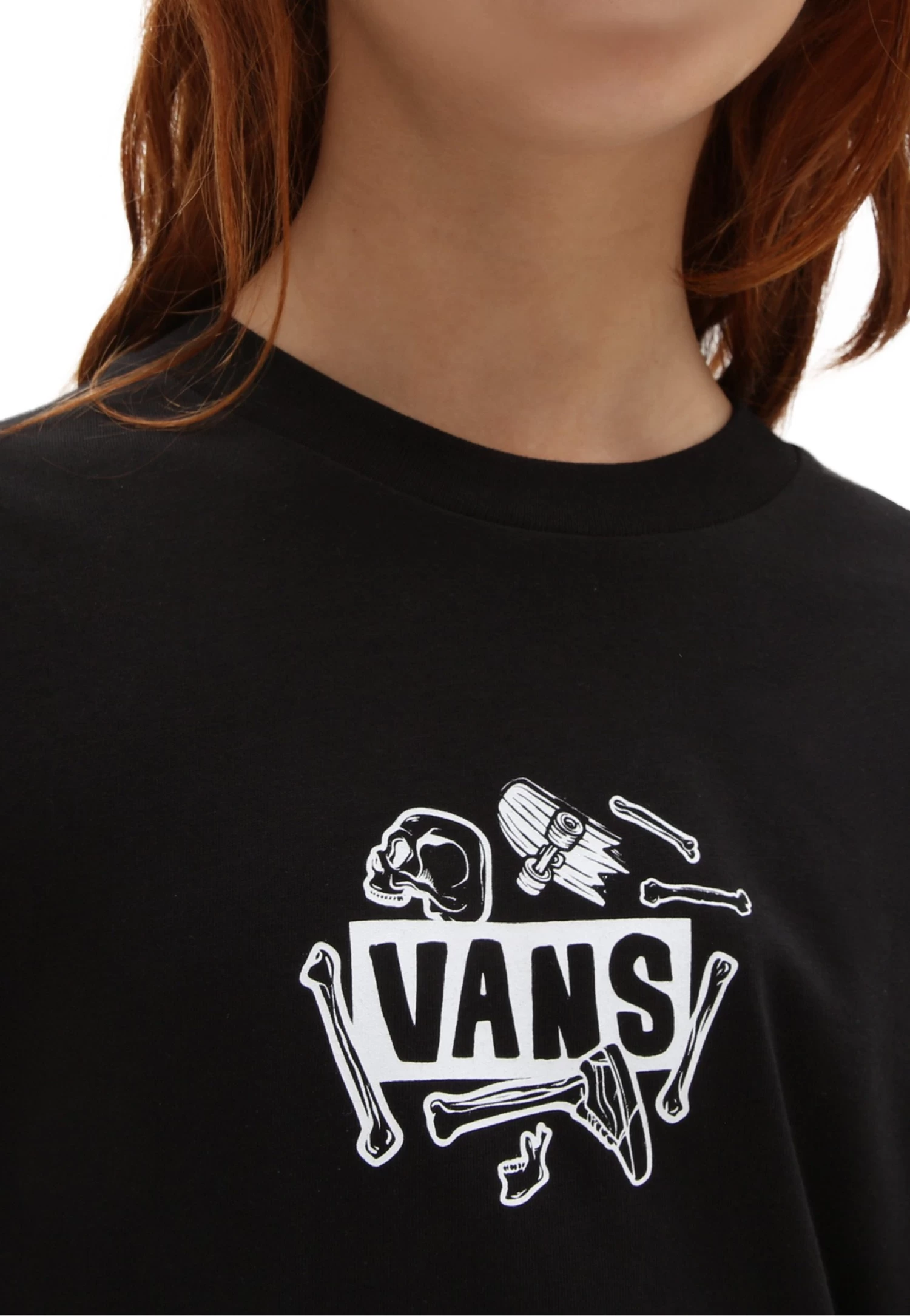 Vans Bone Yard Ss - T-Shirt Print - Black - Afbeelding 3