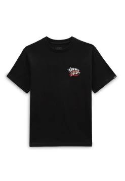 Vans Hole Shot Ss - T-Shirt Print - Black