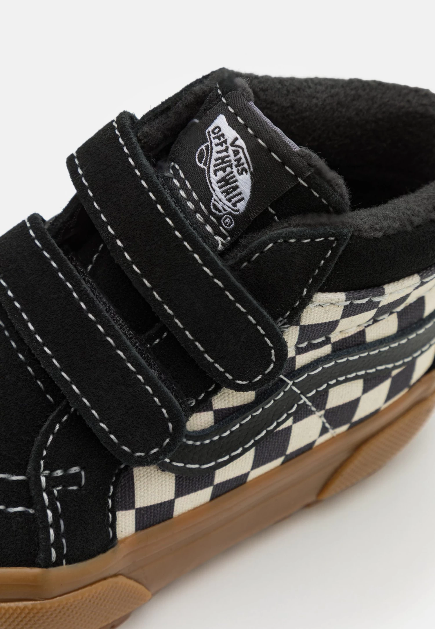 Vans Td Sk8 Mid Reissue Unisex - Sneakers Hoog - Checkerboard Black/Marshmallow - Afbeelding 6