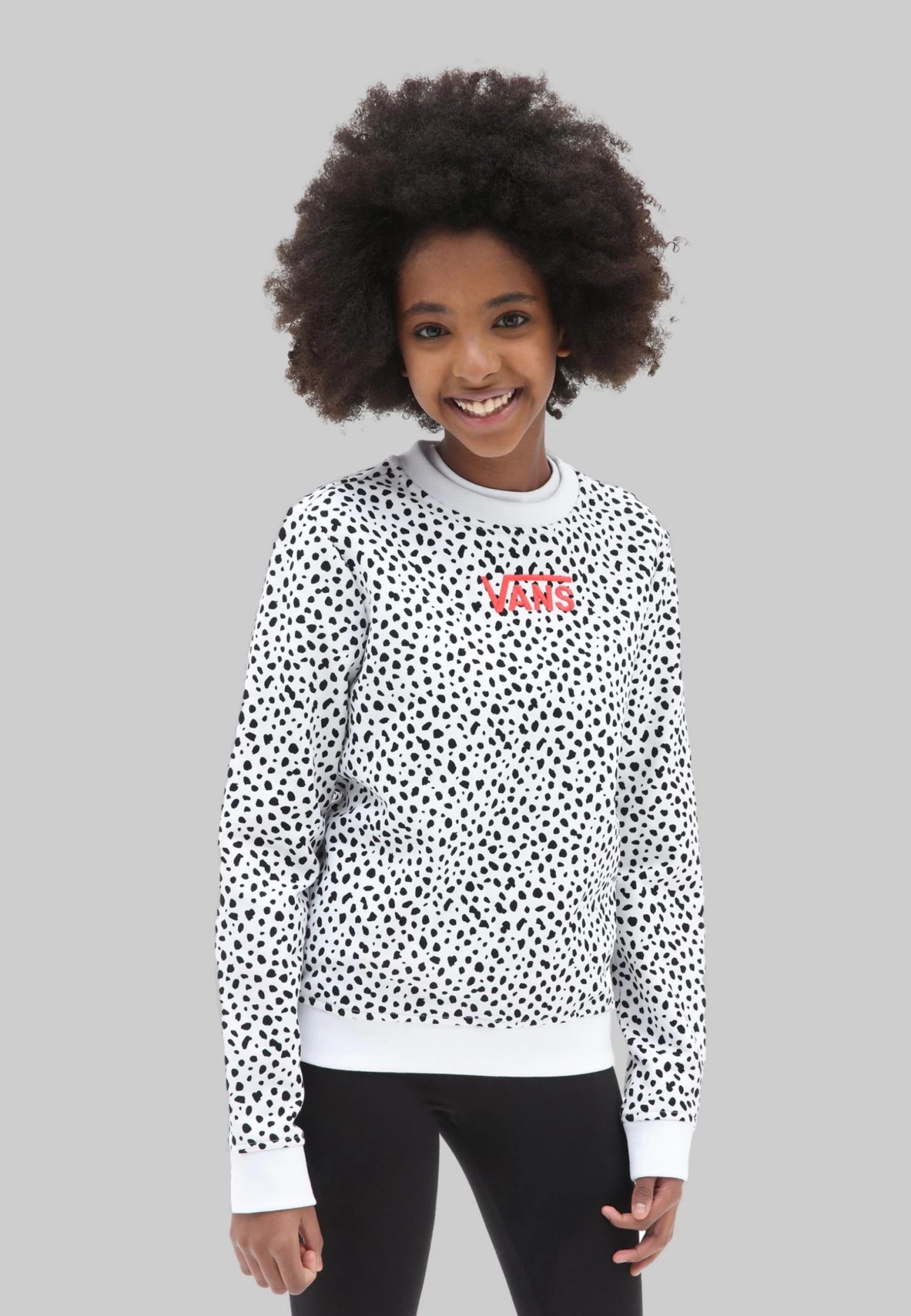 Vans Dalmation Crew - Sweater - Black