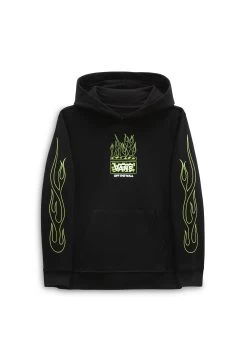 Vans Neon Flames Po - Hoodie - Black