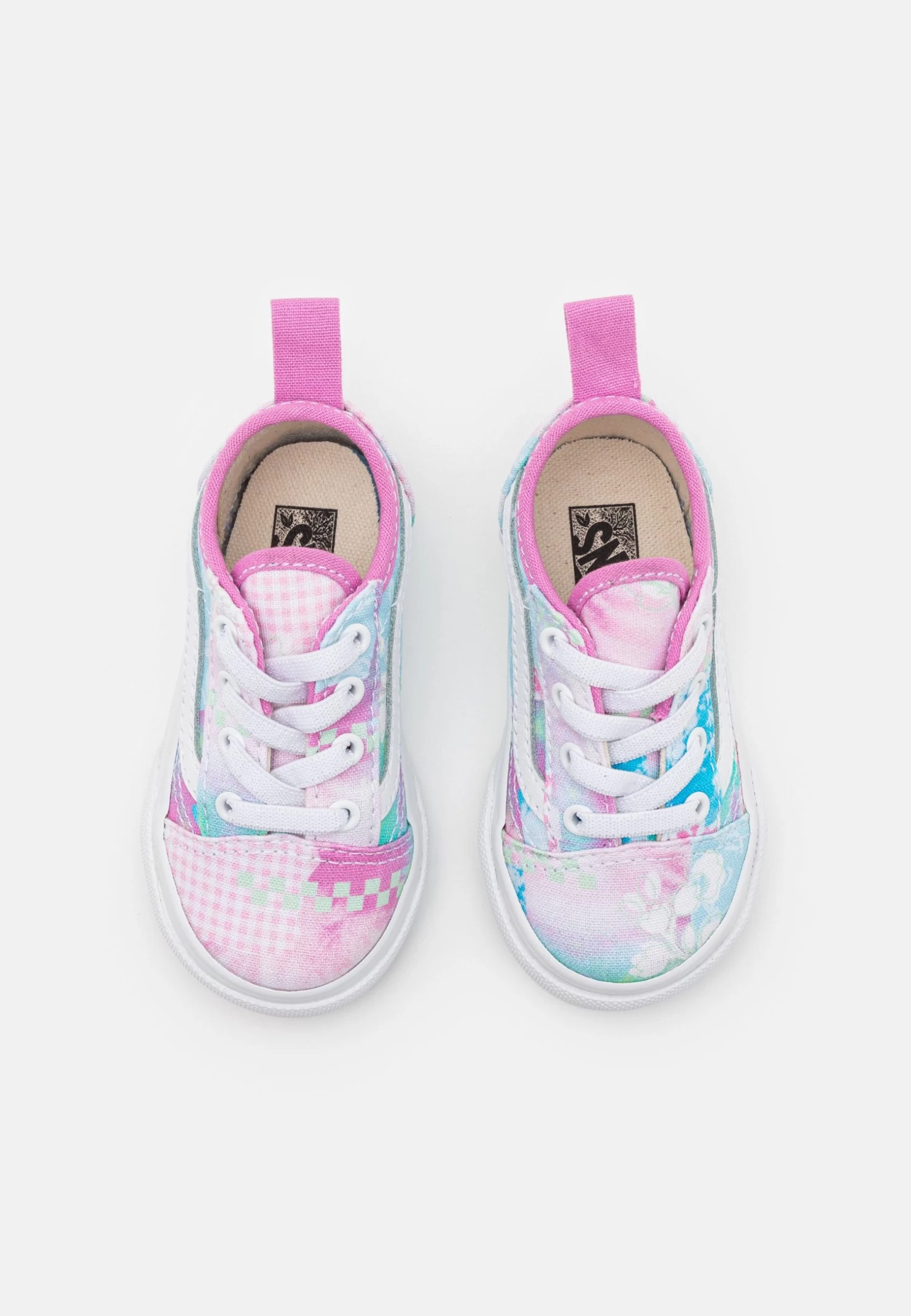 Vans Old Skool Elastic Lace Tapered - Sneakers Laag - Sunny Day Multi-Coloured/True White - Afbeelding 4