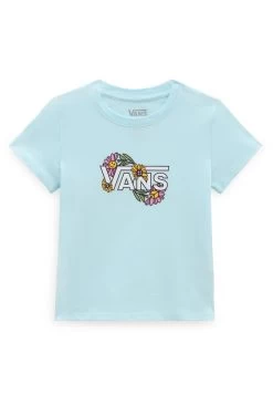 Vans Elevated Flowers - T-Shirt Print - Medium Blue