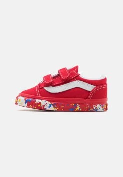 Vans Old Skool Unisex - Sneakers Laag - Paint Splatter Racing Red