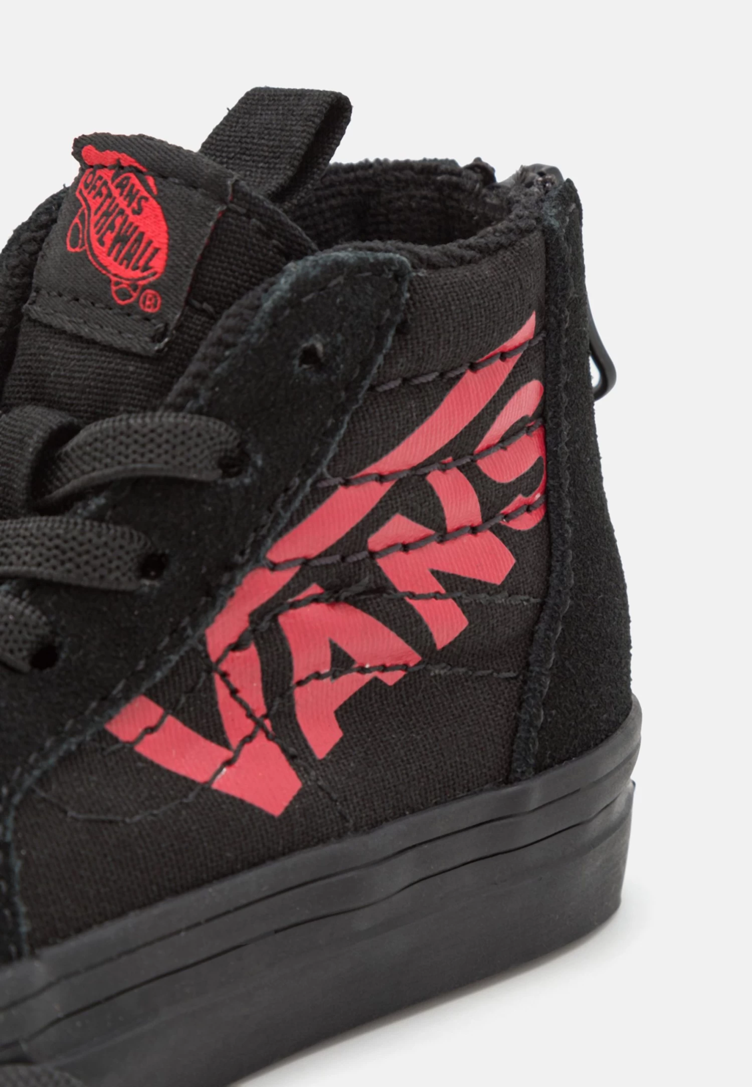Vans Sk8 High Zip Unisex - Skateschoenen - Black/Red - Afbeelding 6