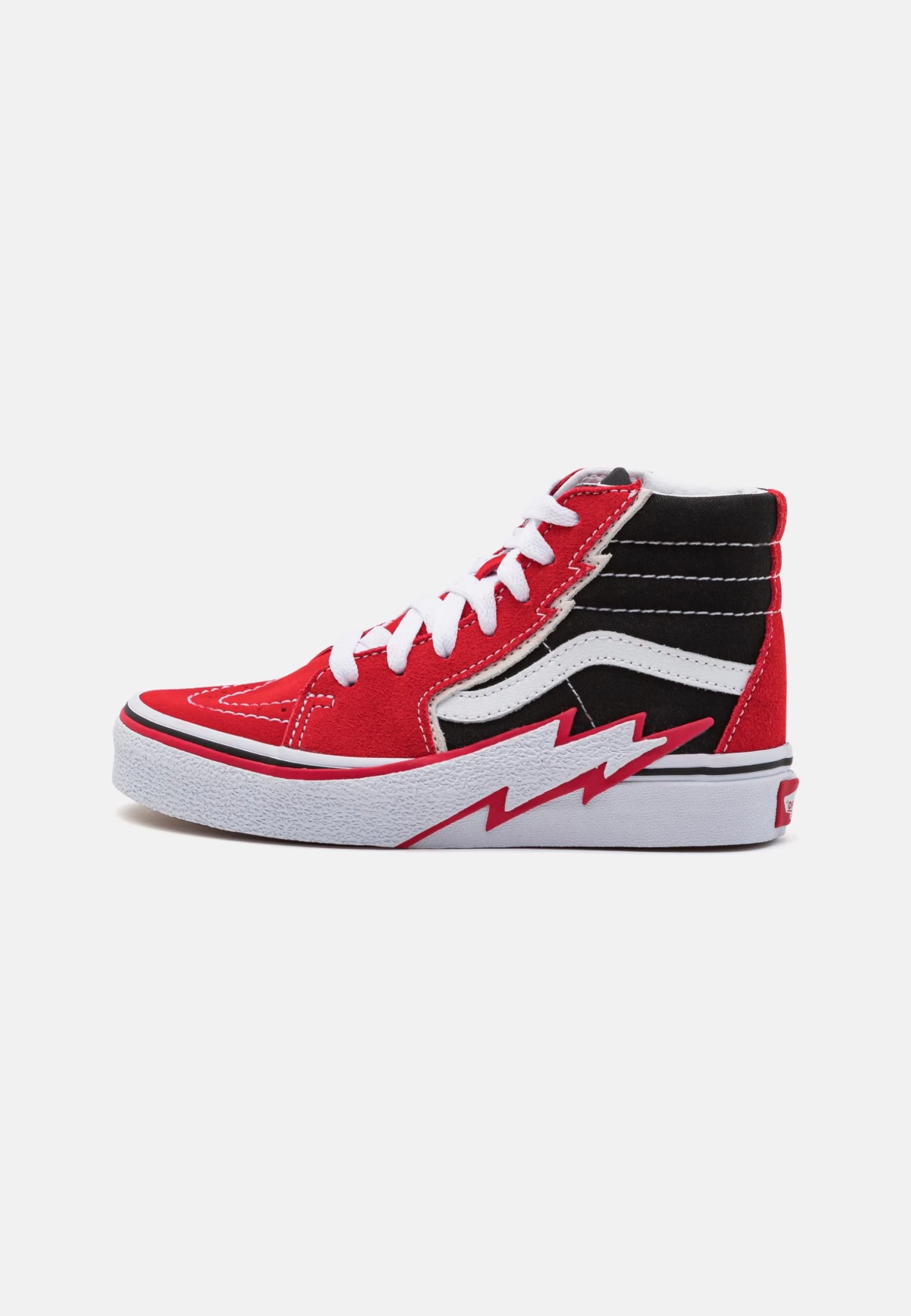 Vans Sk8-Hi Bolt Unisex - Sneakers Hoog - Red/Black