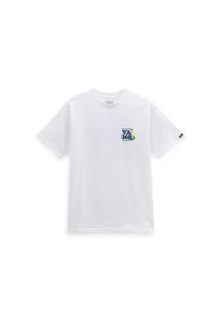 Vans Snake Ss - T-Shirt Print - White