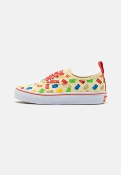 Vans Authentic Elastic Lace Unisex - Sneakers Laag - White/Red