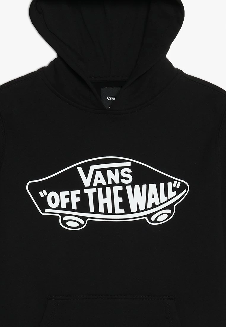 Vans Otw Pullover Fleece Boys - Hoodie - Black-White Outline - Afbeelding 4