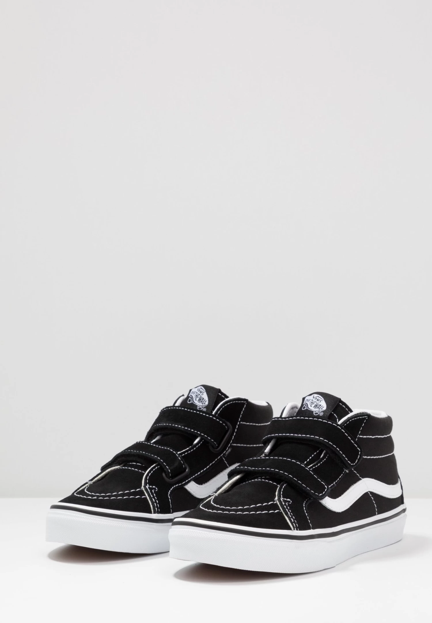 Vans Sk8 Mid Reissue Unisex - Sneakers Hoog - Black/True White - Afbeelding 4