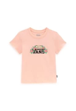 Vans Frog Frolic Crew - T-Shirt Print - Light Orange