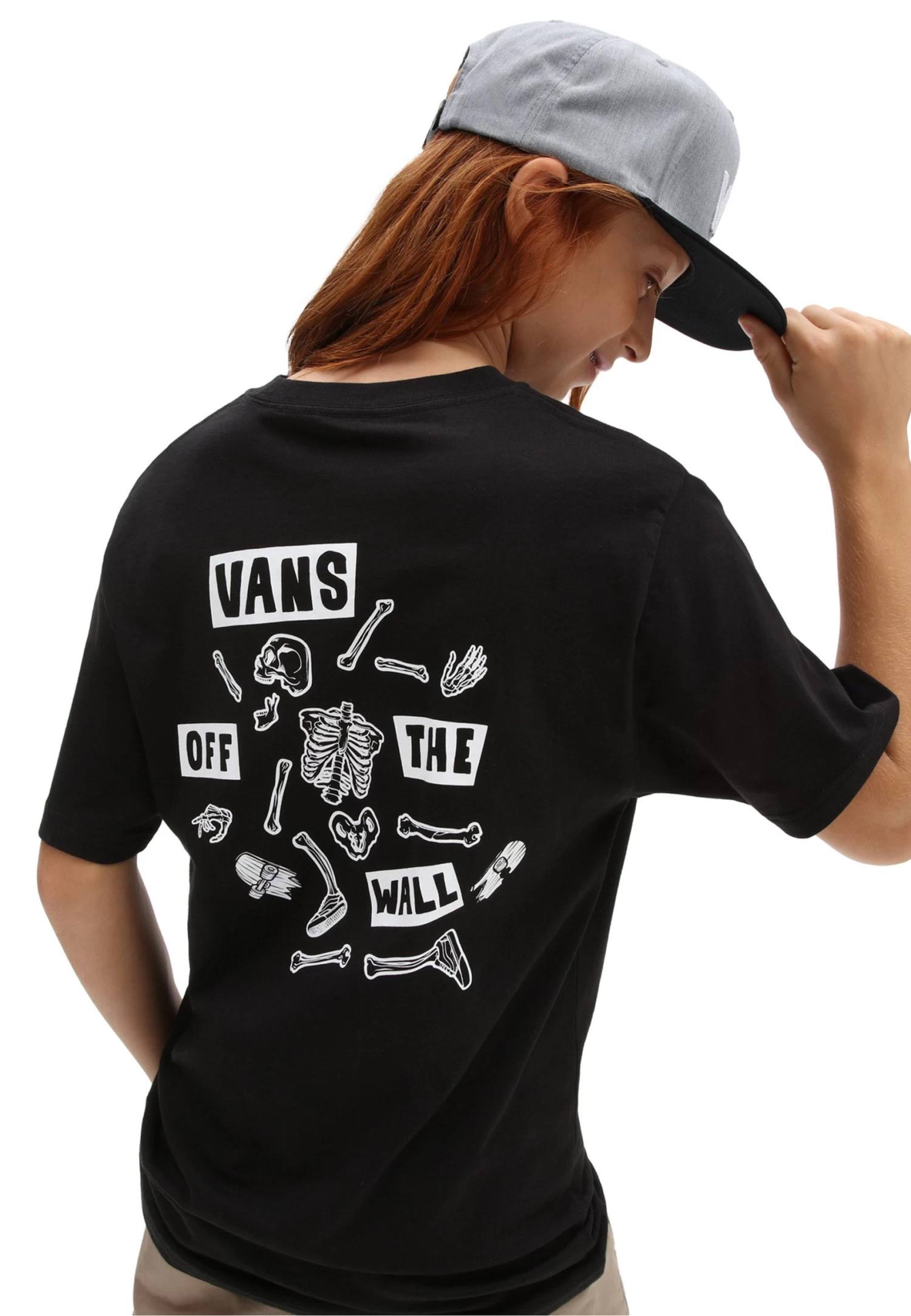 Vans Bone Yard Ss - T-Shirt Print - Black - Afbeelding 2