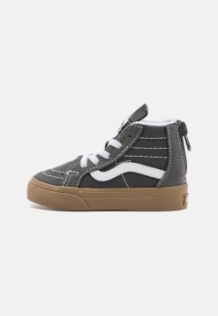 Vans Sk8-Hi Zip Unisex - Sneakers Hoog - Grey/True White
