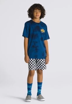 Vans Sun Tie Dye Ss - T-Shirt Print - True Blue