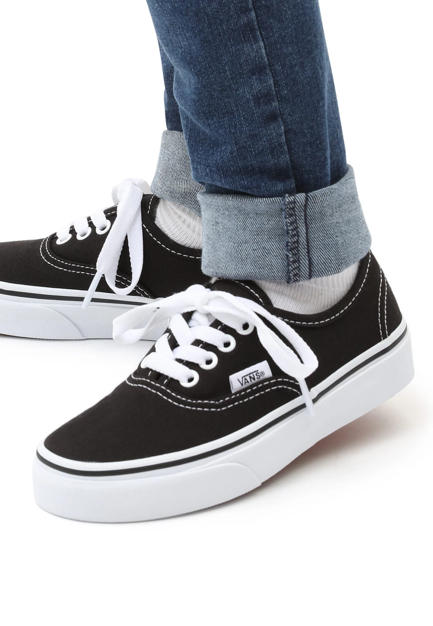 Vans Authentic - Sneakers Laag - Black True White - Afbeelding 3