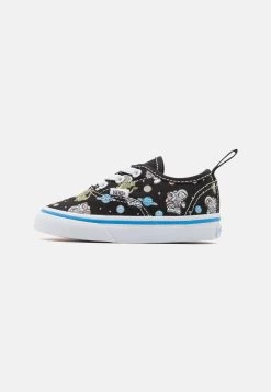 Vans Authentic Elastic Lace- Sneakers Laag - Glow Cosmic Zoo Black/Blue