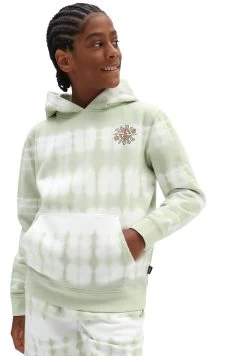 Vans Peace Of Mind Tie Dye Po Boys - Sweater - Celadon Green/Tie Dye