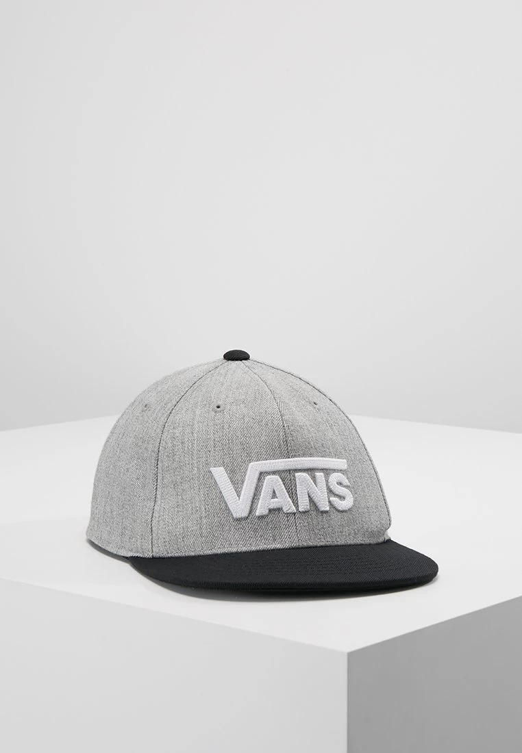 Vans Drop V Ii Snapback - Pet - Heather Grey/Black