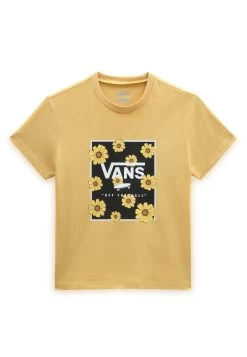 Vans Sunflower Animal Box Crew - T-Shirt Print - Ochre