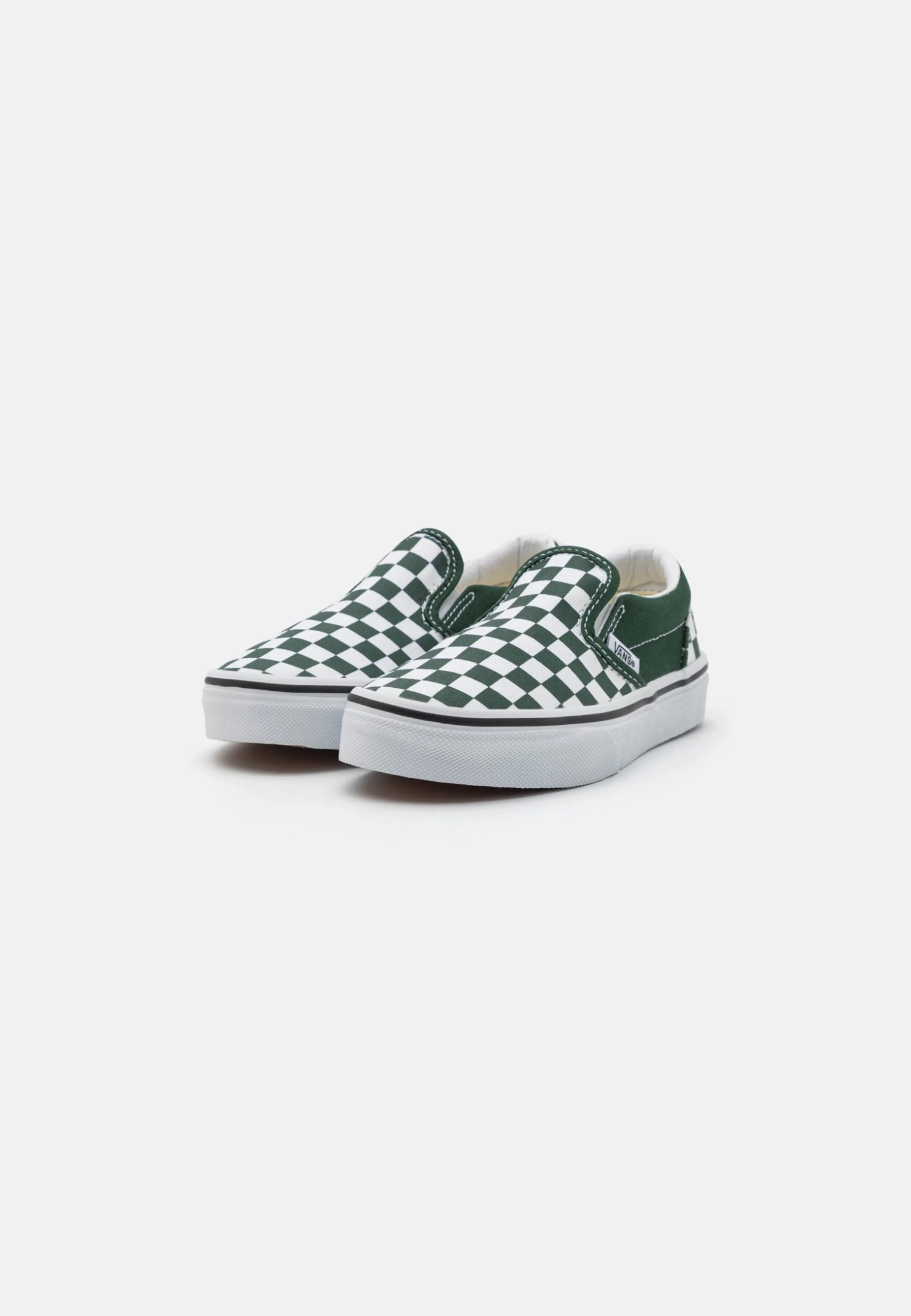 Vans Classic Slip-On Unisex - Sneakers Laag - Dark Green/ White - Afbeelding 2