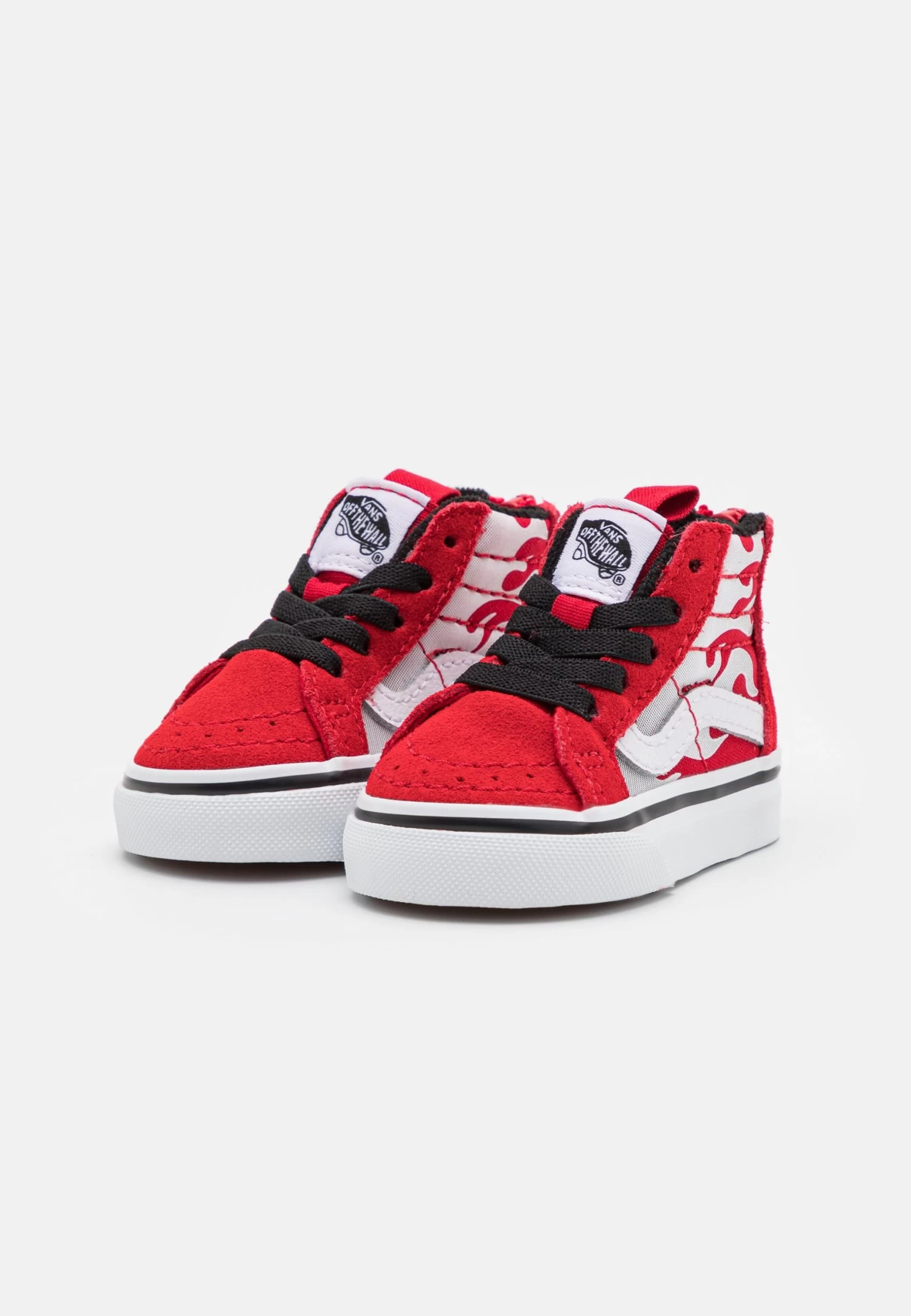 Vans Sk8-Hi Zip - Sneakers Hoog - Ferocious Flame Racing Red/Black - Afbeelding 2