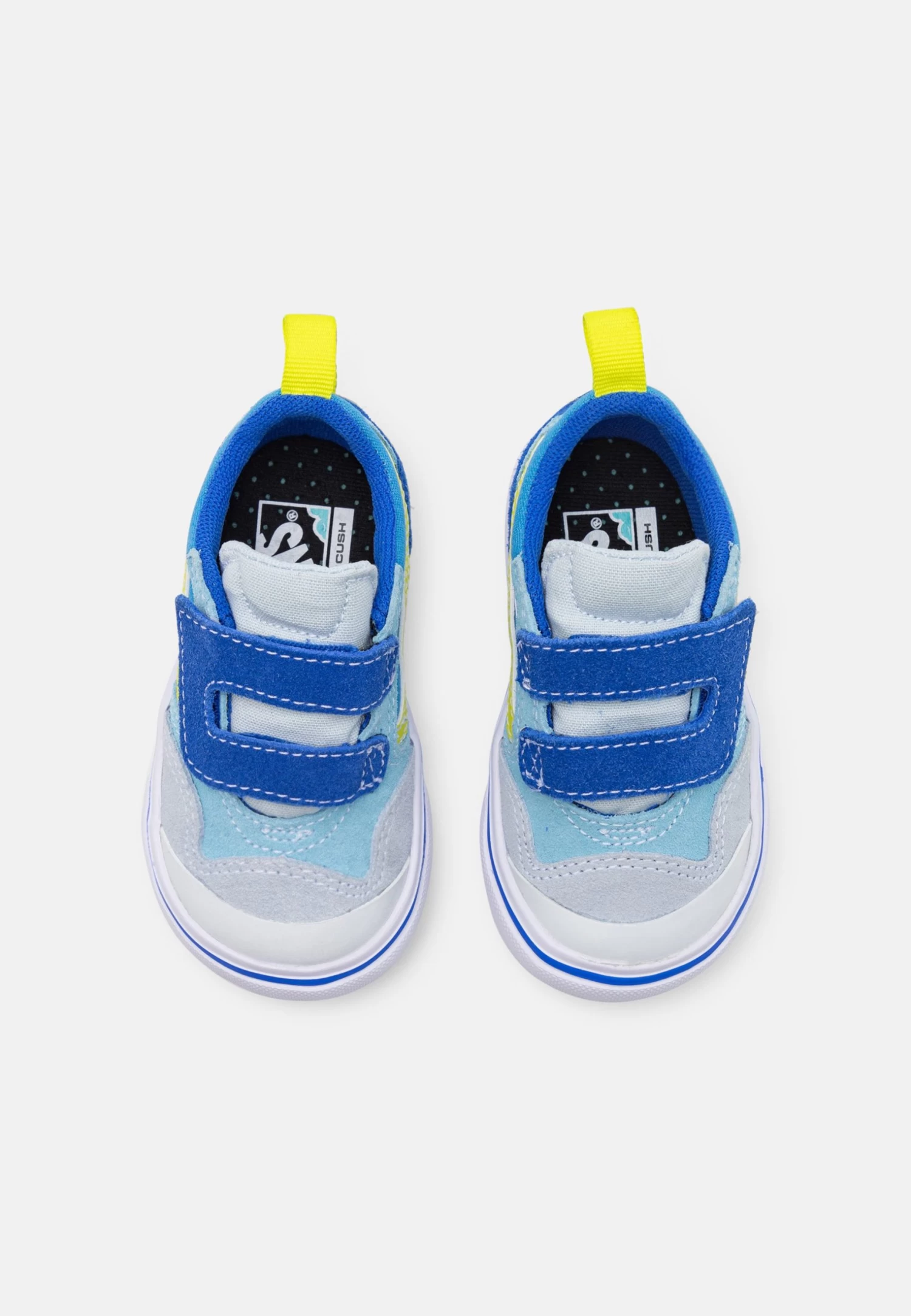 Vans Comfycush New Skool Unisex - Sneakers Laag - Color Block Blue/Multi-Coloured - Afbeelding 4