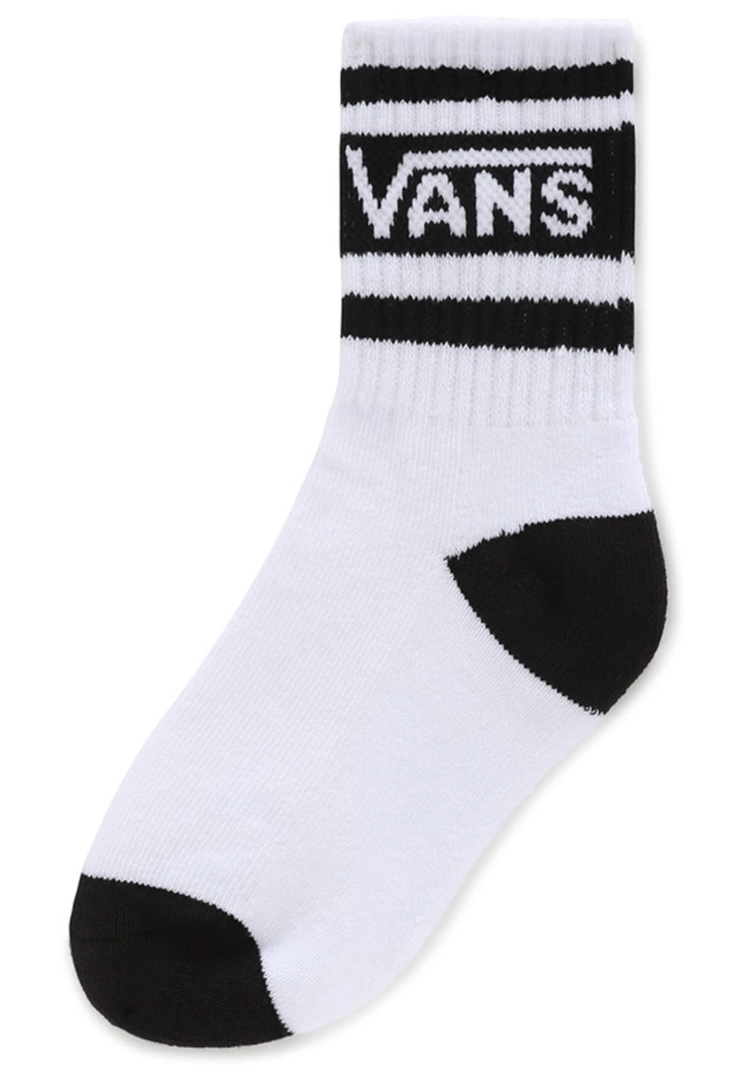 It Vans Drop V Crew Kids (2-4Yrs, 1Pk) - Sokken - White Black
