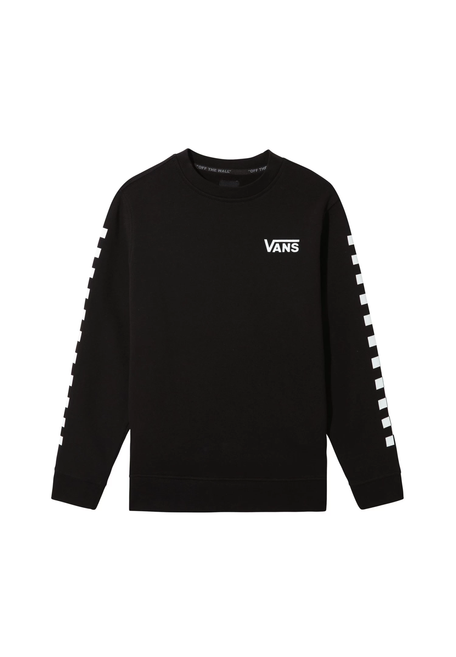 Vans By Exposition Check Crew - Sweater - Black