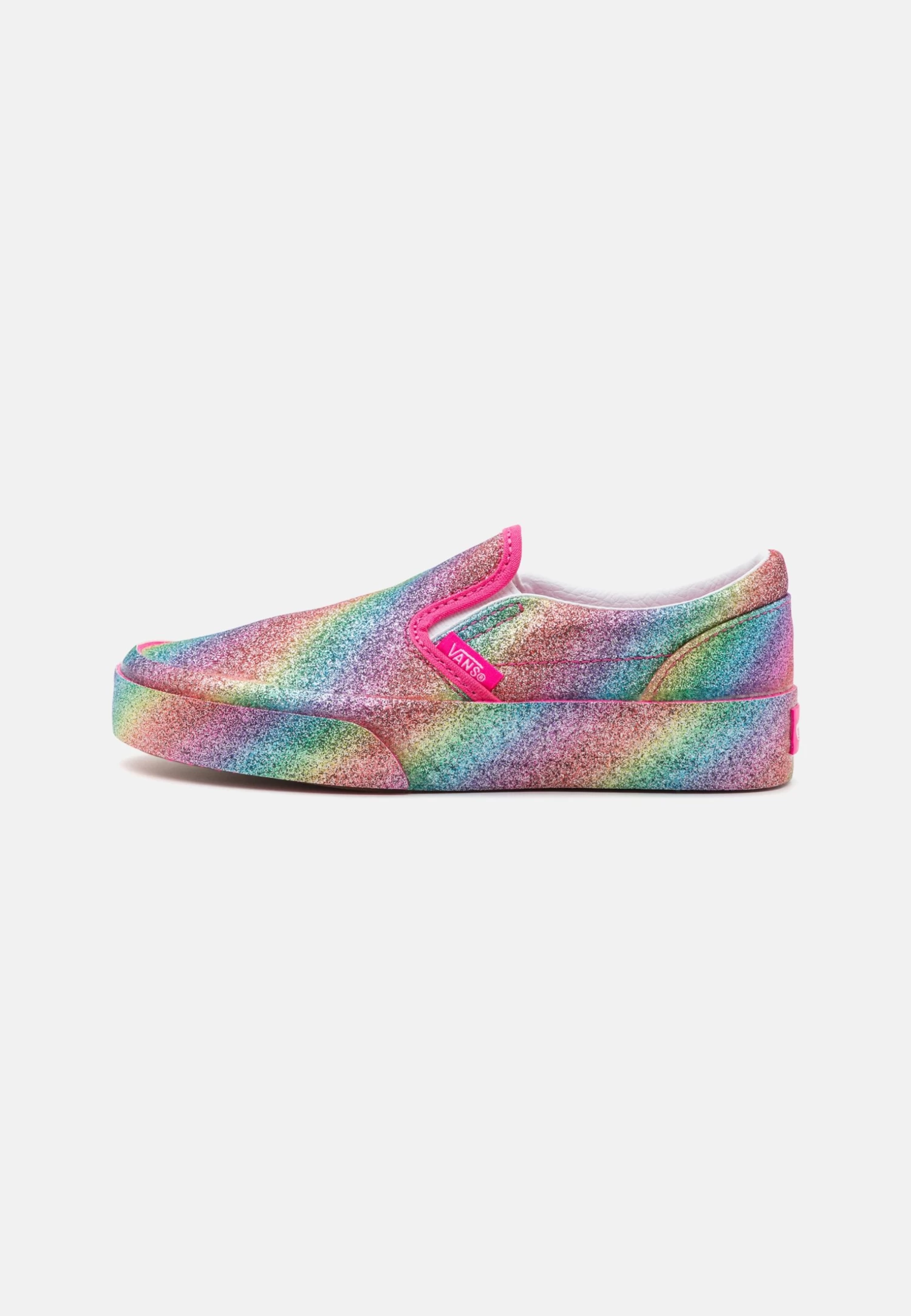 Vans Classic Slip-On Unisex - Sneakers Laag - Glitter Rainglow Rainbow
