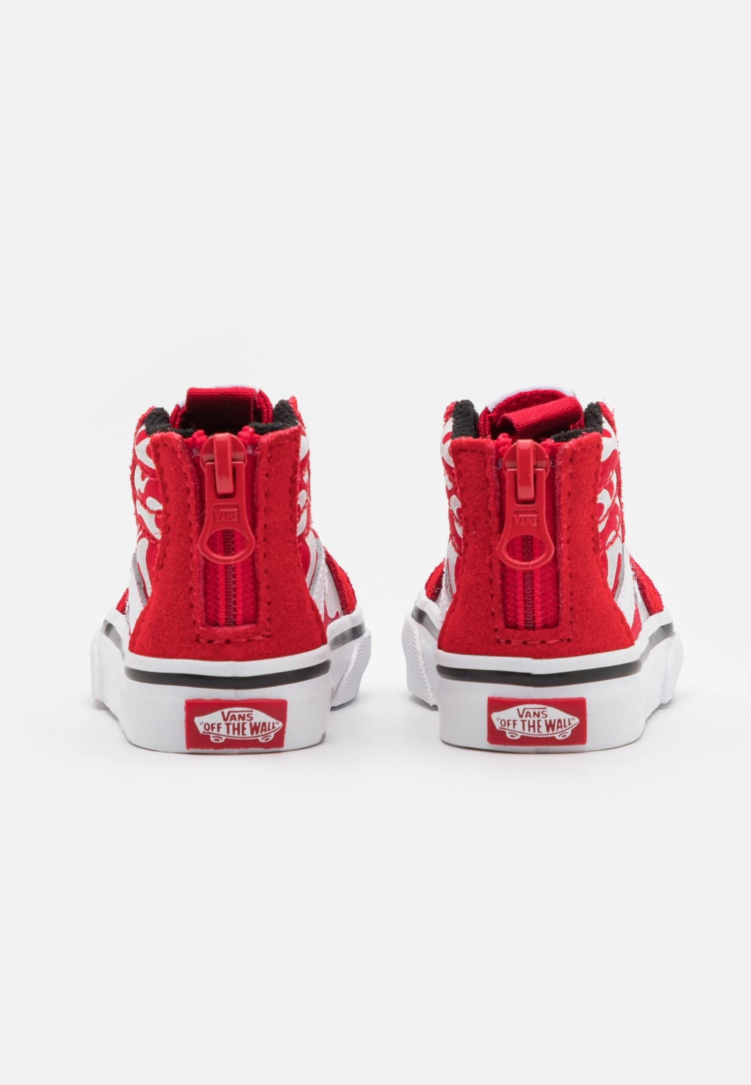 Vans Sk8-Hi Zip - Sneakers Hoog - Ferocious Flame Racing Red/Black - Afbeelding 3