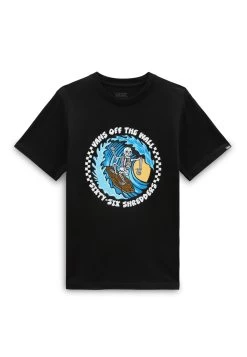 Vans 66 Shredders Ss - T-Shirt Print - Black