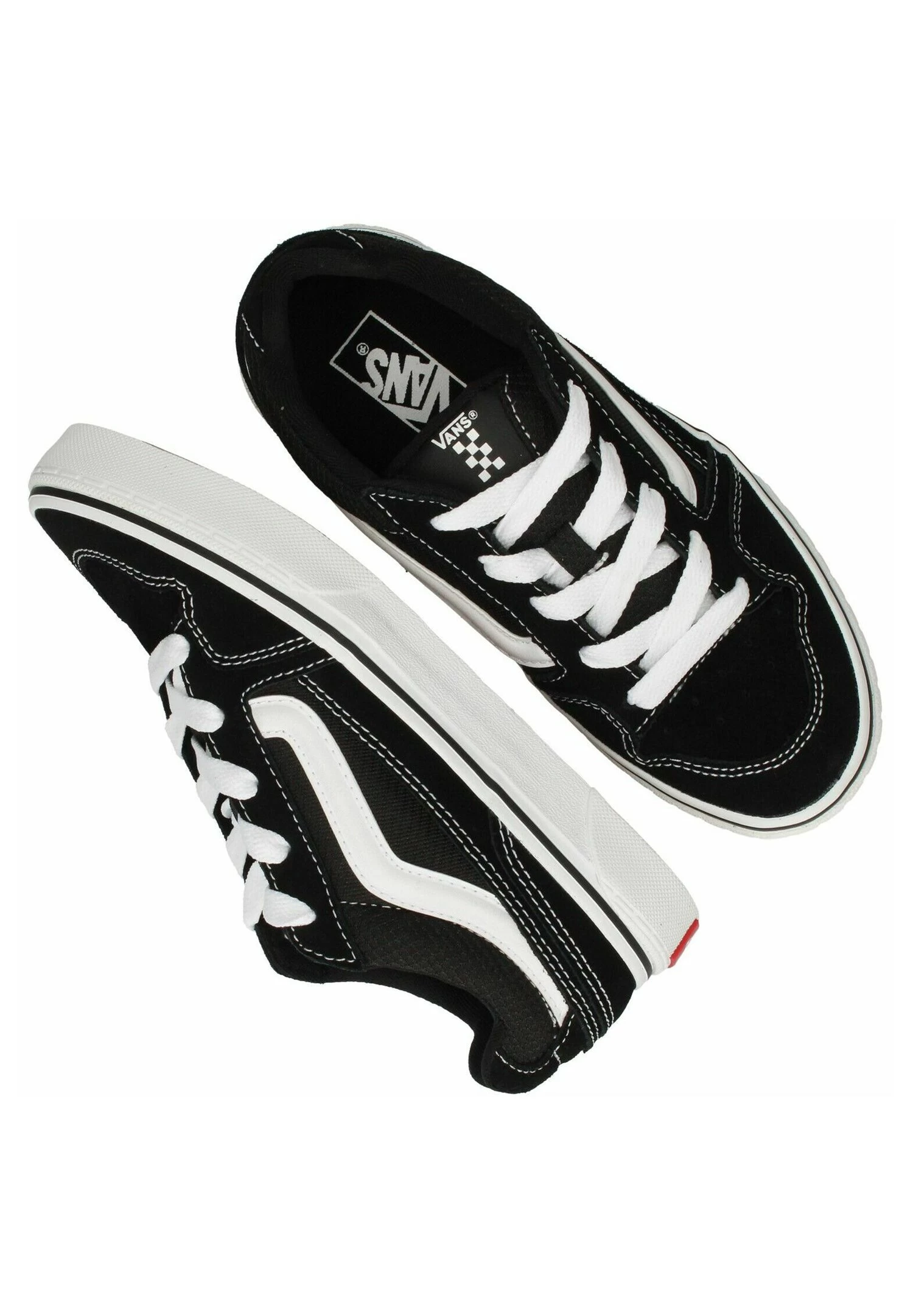 Vans Vn0005W6Ba2 Caldrone - Sneakers Laag - Black/White - Afbeelding 3