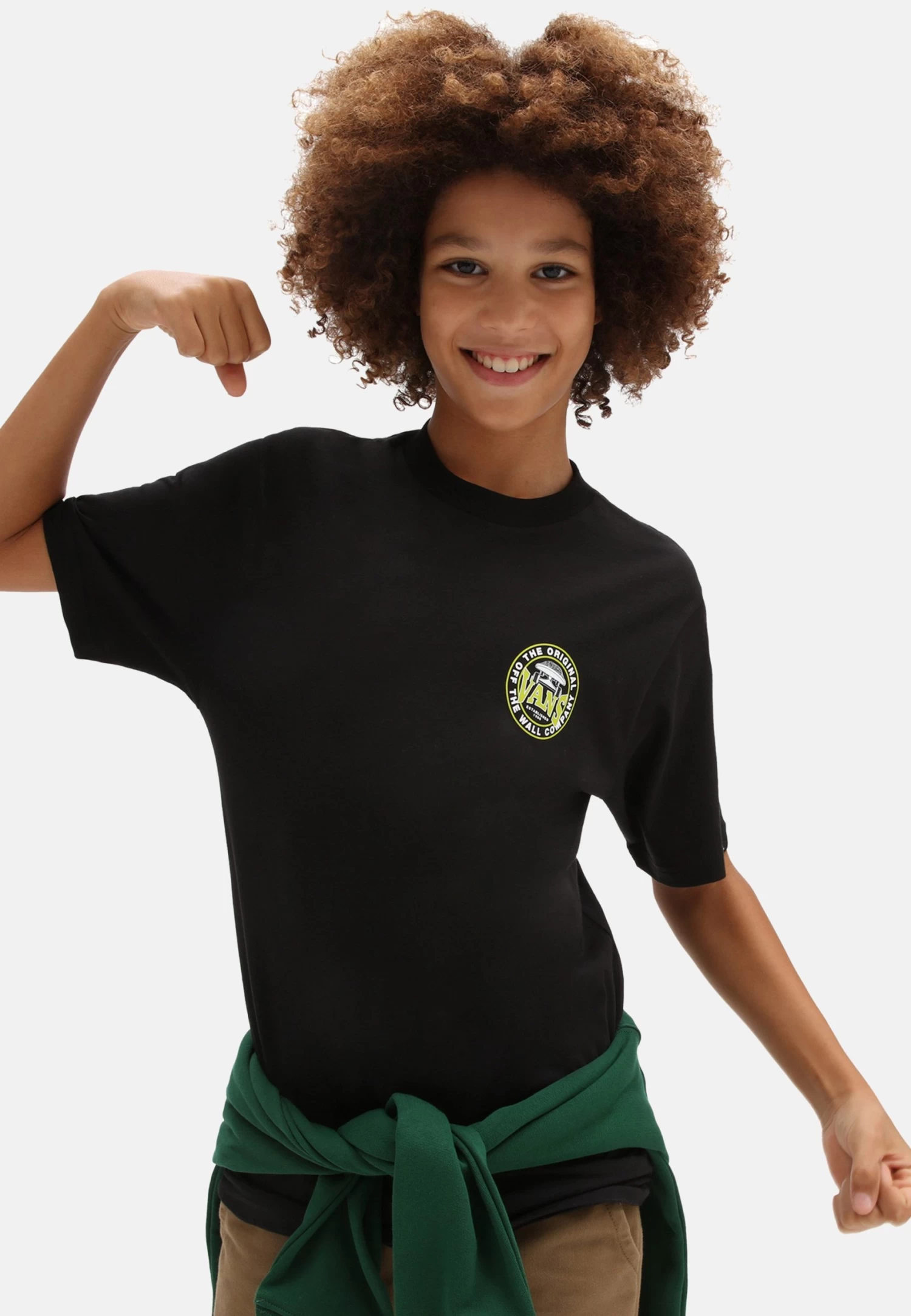 Vans Off The Wall Company Ss - T-Shirt Print - Black - Afbeelding 2