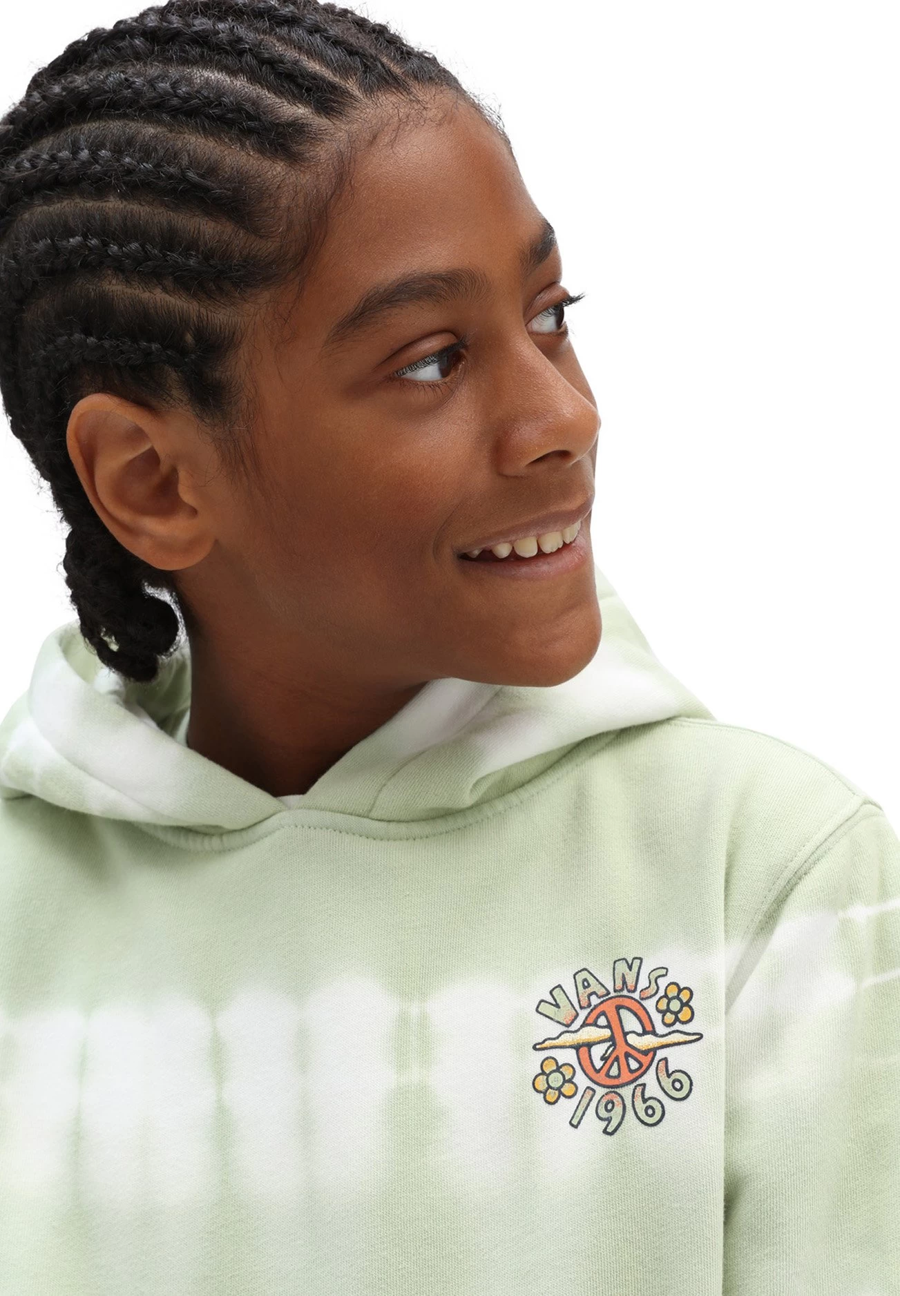 Vans Peace Of Mind Tie Dye Po Boys - Sweater - Celadon Green/Tie Dye - Afbeelding 3