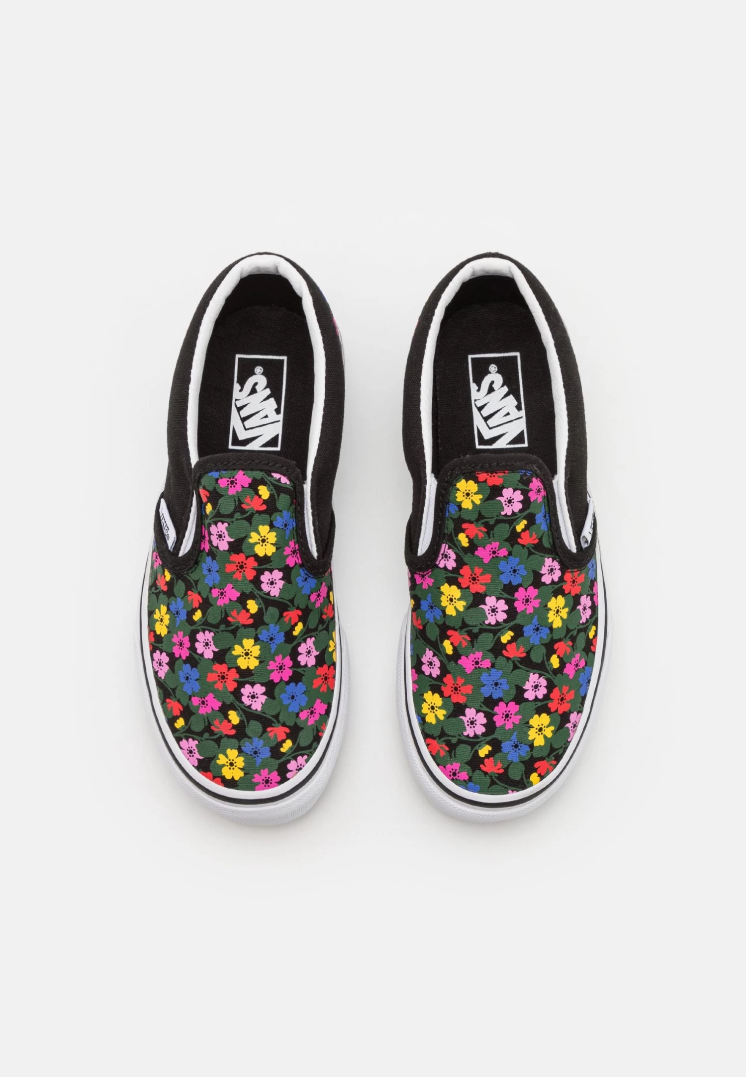 Vans Classic Slip-On Unisex - Sneakers Laag - Black/Multi-Coloured - Afbeelding 4