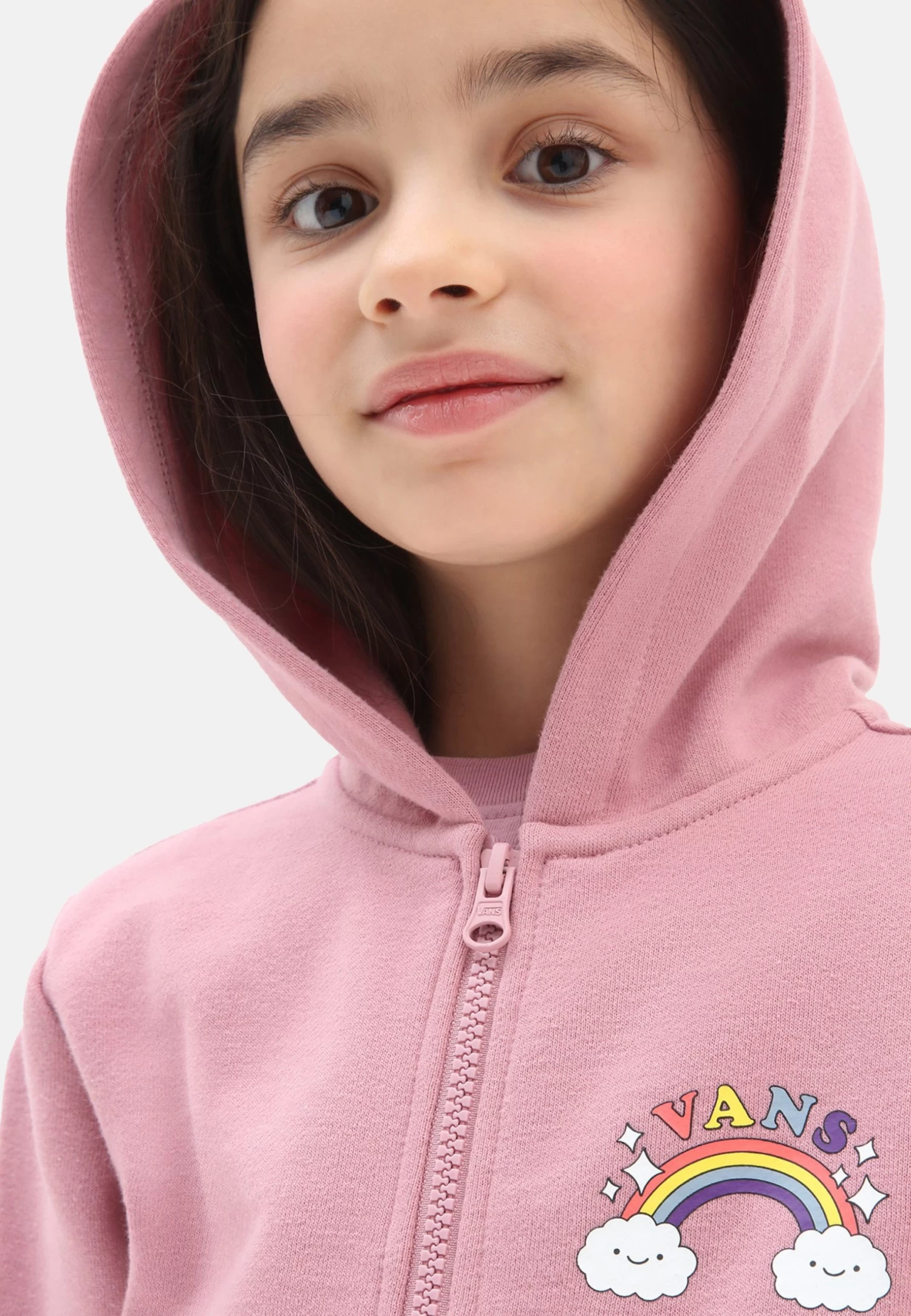 Vans Happy Bow Hoodie - Sweater Met Rits - Medium Purple - Afbeelding 3