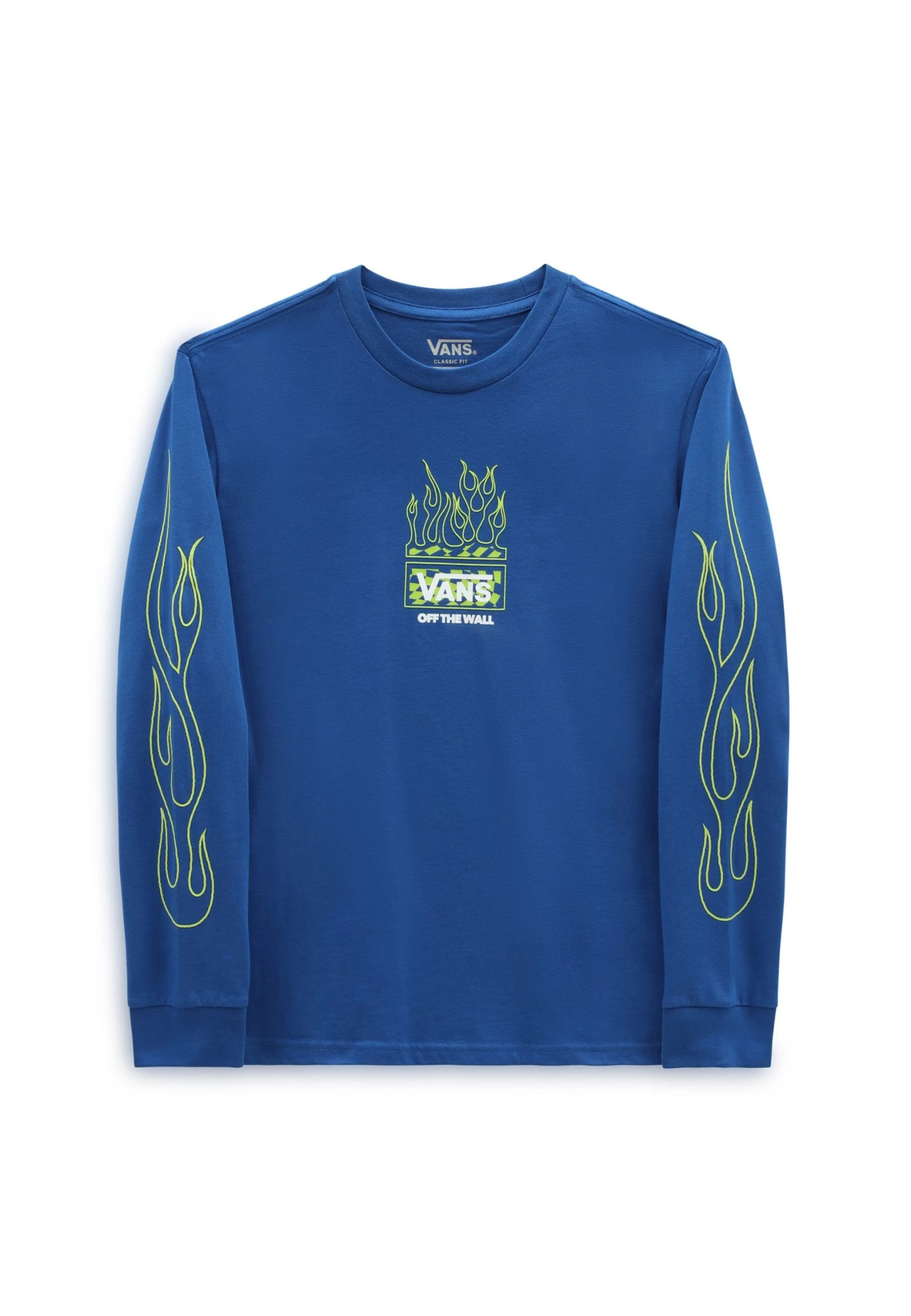 Vans Flames Ls - Longsleeve - True Blue