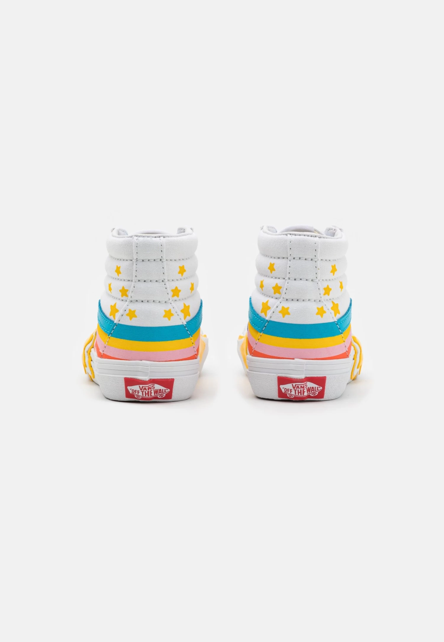 Vans Sk8-Hi Rainbow Star Unisex - Sneakers Hoog - True White/Multi-Coloured - Afbeelding 3