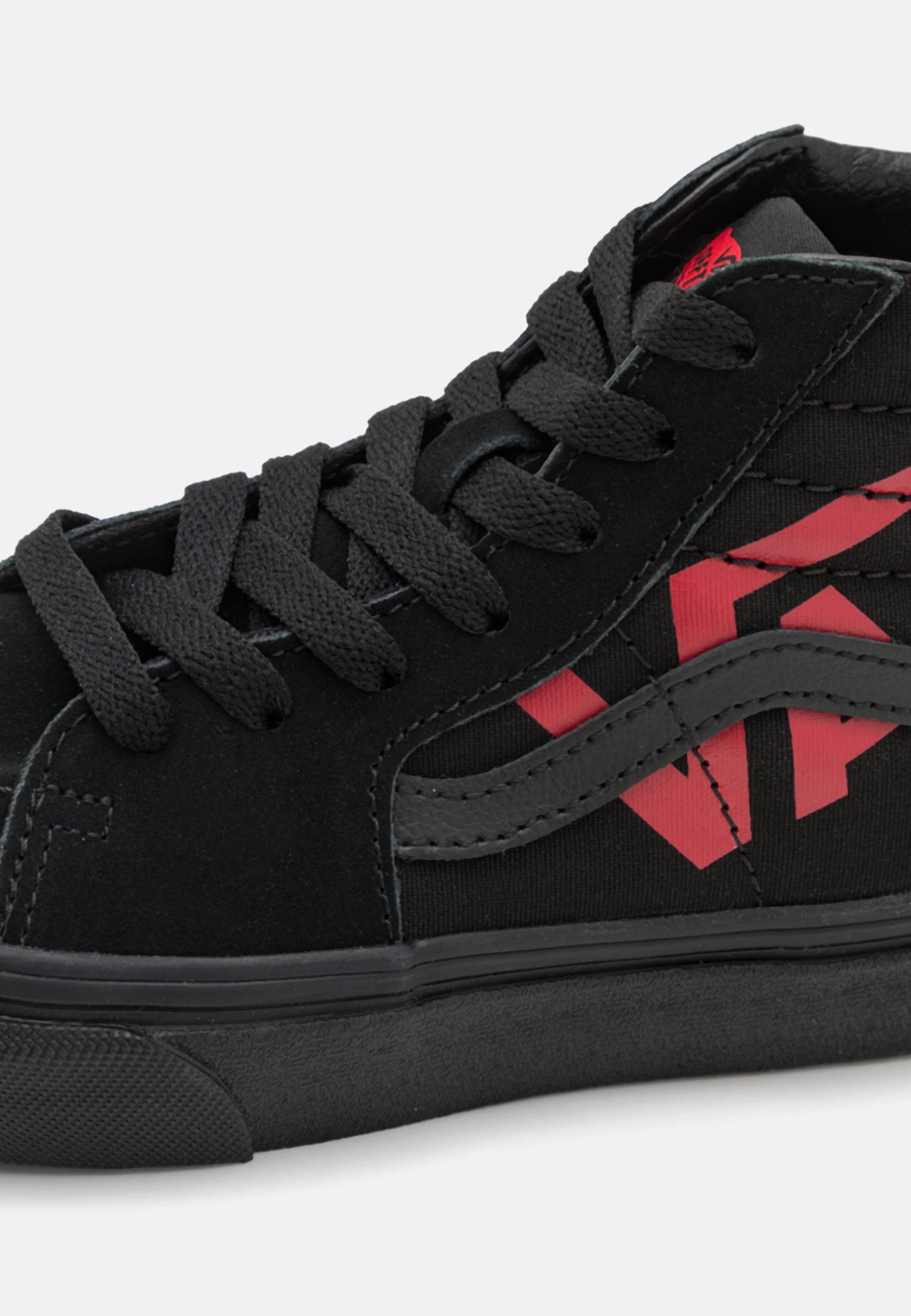 Vans Sk8 Unisex - Sneakers Hoog - Black/Red - Afbeelding 6