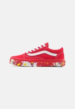 Vans Old Skool- Sneakers Laag - Paint Splatter Racing Red