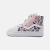Vans Sk8-Hi Reissue Side Zip Unisex - Sneakers Hoog - Elephantastic Grey/Pink