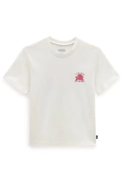 Vans Roses Bff - T-Shirt Print - White