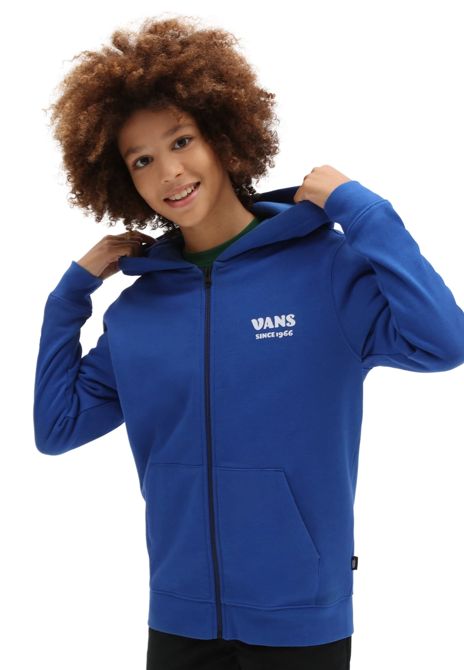 Vans Positivity Fz - Sweater Met Rits - Dark Blue