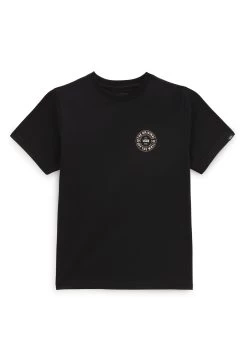 Vans Custom Classic Ss - T-Shirt Print - Black