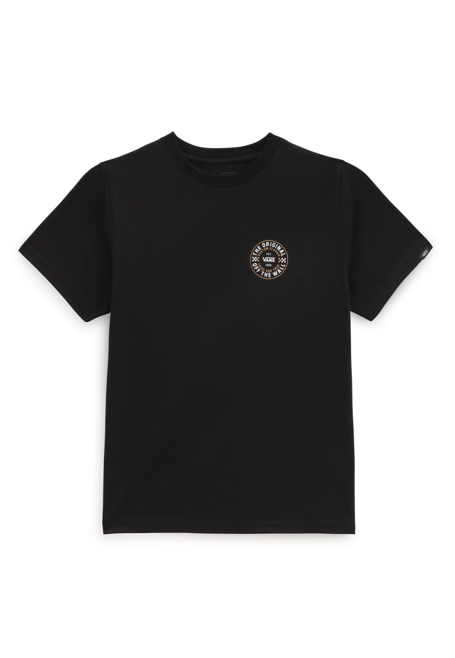 Vans Custom Classic Ss - T-Shirt Print - Black